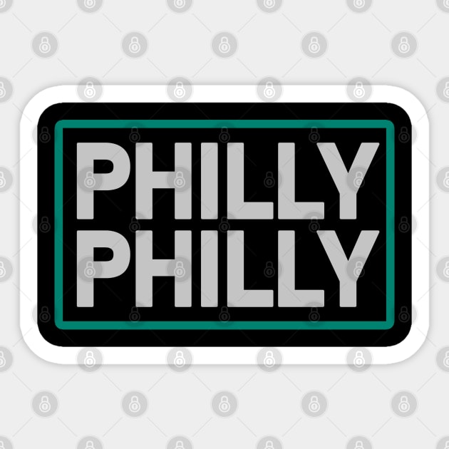 Philly Philly Dilly Philadelphia Philly Special Sticker by TeeCreations